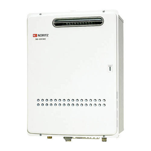 ノーリツ GQ-3211WZQ-3 都市屁っ放り(12・13A) お役目用給湯器 即温泉印字機 32号 給湯専用 室外壁掛形 NORITZ