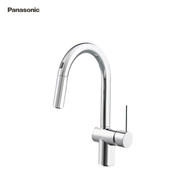 パナソニック 向こう正面検知器 水栓 JUA08FPSTDA2 Crメッキ タッチレス シャワー天々抽き出し Panasonic