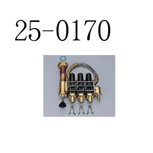 リンナイ 熱動弁ヘッダー IヘッダーCVH-3SC 25-0170 部材 Rinnai｜Craseal