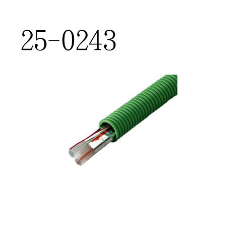 リンナイ Φ7CD付脂管(50m/巻) IPT-7L-CDE 25-0243 CD管色:緑 交通信号線3芯 部材 Rinnai 住宅設備家電-住宅設備家電用アクセサリー・部品-給湯器用アクセサリー