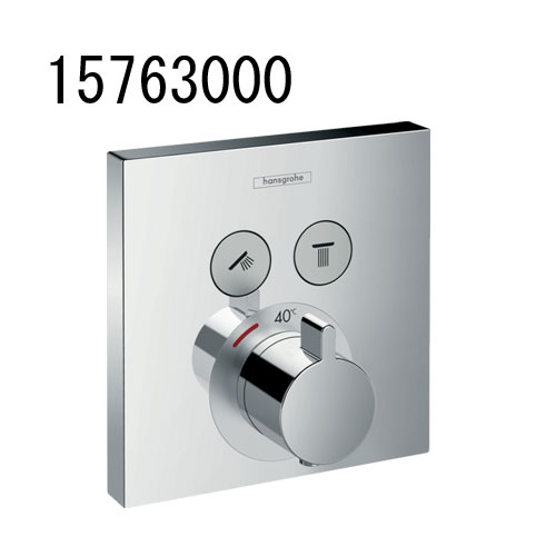【楽天市場】hansgrohe Shower Select シャワーセレクト シャワーサーモスタット 埋込式 混合水栓 2アウトレット 155
