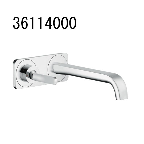 AXOR CITTERIO E アクサーチッテリオE シングル生き胆壁付式洗面練りあわせる水栓220(お皿付)(かざり付ける部) 36114000 アクサー ハンスグローエ