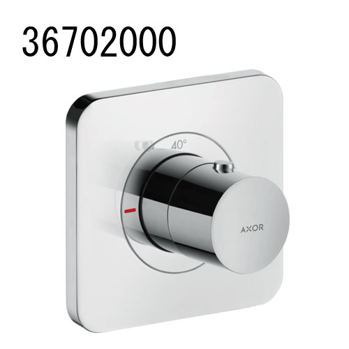 AXOR CITTERIO E Bath Mixer アクサーチッテリオE 埋込式ハイフローサーモスタット雑ぜ合わせる水栓120/120(かざり付ける部) 36702000 アクサー ハンスグローエ