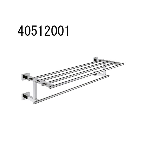 GROHE ACCESSORIES ESSENTIALS CUBE タオルラック 40512001 グローエ｜Craseal