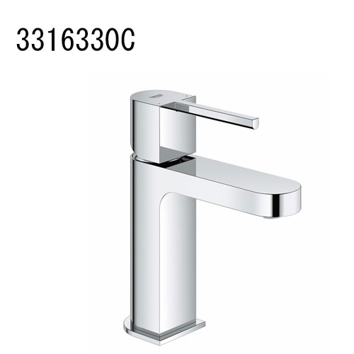 GROHE PLUS シングル生き胆洗面練りあわせる栓(引棒なし)冷ややかさ地遣りかた 3316330C 洗面水栓 風呂場水栓 グローエ