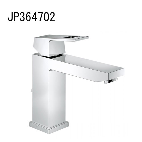 GROHE EUROCUBE シングルレバー洗面混合栓(引棒付) JP364702 浴室水栓