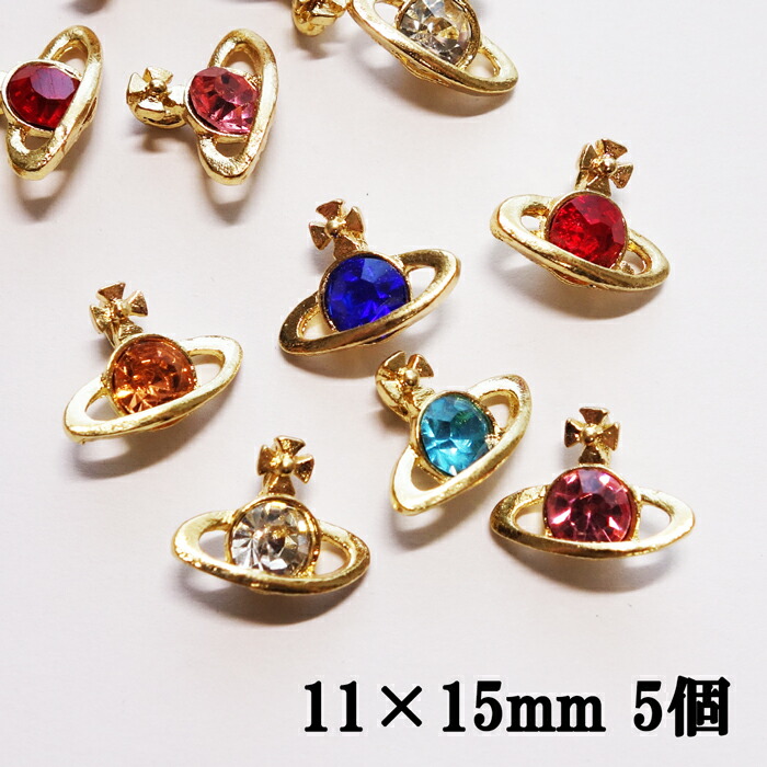 楽天市場】3色setビジューチャーム【6個】18×8mm しずく型クリスタル