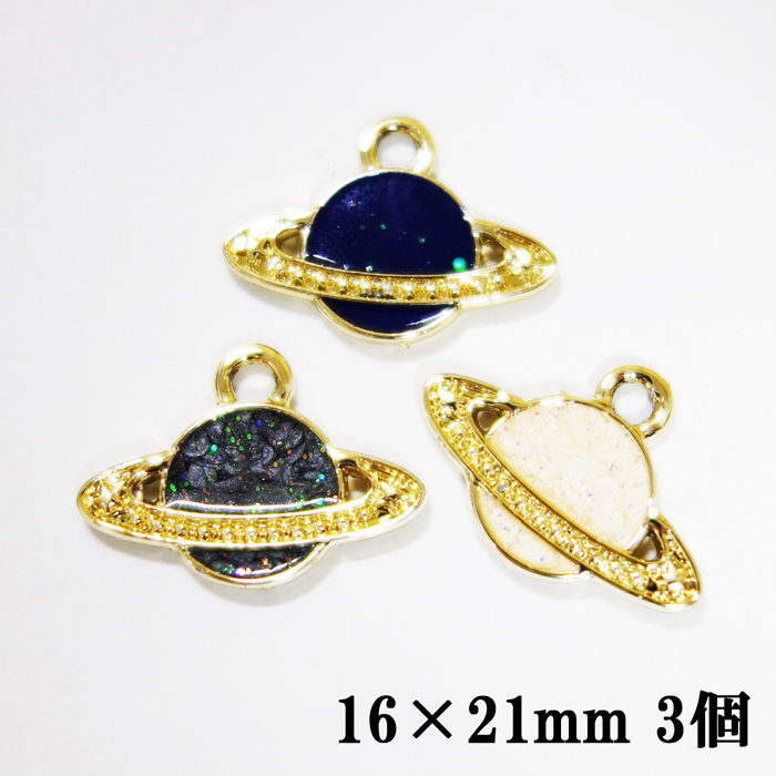 楽天市場】3色setビジューチャーム【6個】18×8mm しずく型クリスタル