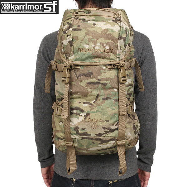 Karrimor Rucksack Sabre 30 In Multicam – Robuster Trekking-/Taktikrucksack Mit 30 Litern Volumen