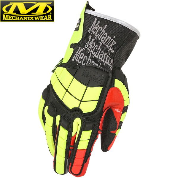 hi vis mechanix gloves