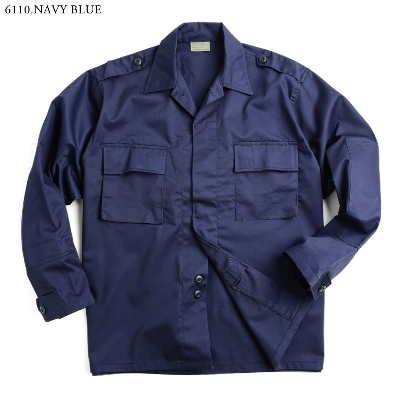 military style bdu shirt coat navy 2 pockets tactical uniform shirt rothco 6110