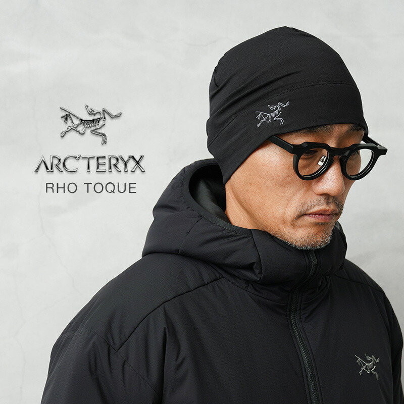 inアークテリクス【新品　希少】耳当て付きニット帽 ARC'TERYX(アークテリクス) / ニットキャップ/--/アクリル/BEG/メンズ