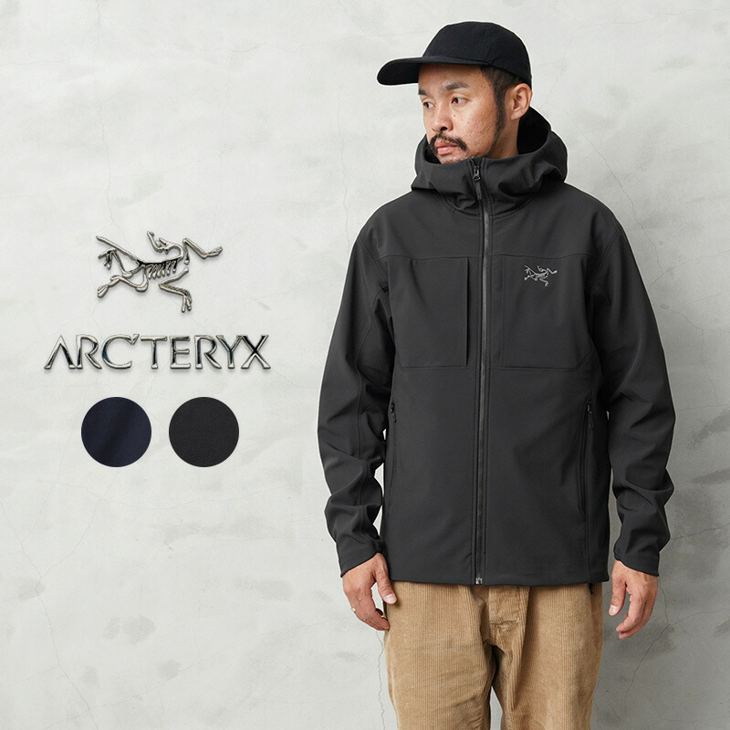 【美品✨】ARC’TERYX アークテリクス ガンマLTフーディ 黒 M 完売品 アークテリクス ARC'TERYX ガンマ フーディ メンズ X000009819(01,04
