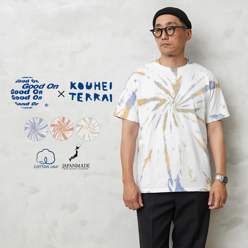 kouhei terrai ジャケットgood on gohemp waiper GOOD ON Good On×KOUHEI TERRAI KTER-2402 ROUND RUG S/S クルー