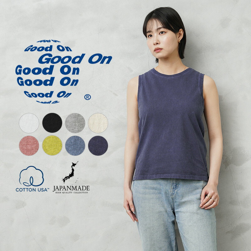 楽天市場】GOODWEAR グッドウェア ノースリーブ レディース 綿