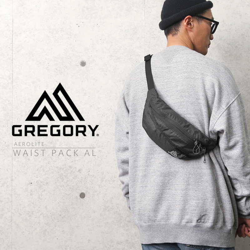 最大87%OFFクーポン クーポンで10%OFF GREGORY グレゴリー AEROLITE WAIST PACK AL