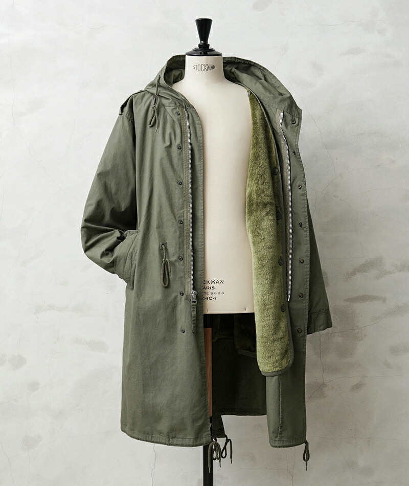 ☆HOUSTON ヒューストン 5409M 米軍 M-51パーカ モッズコート