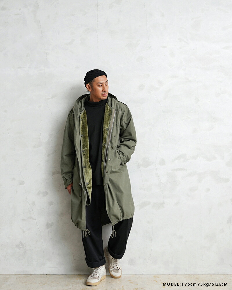 ☆HOUSTON ヒューストン 5409M 米軍 M-51パーカ モッズコート