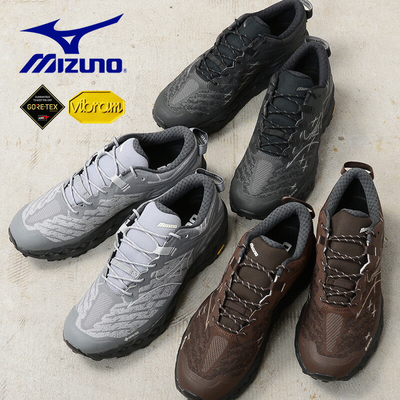 【最短即日発送】★MIZUNO ミズノ D1GA2501 WAVE MUJIN LS GTX トレイル ランニング シューズ【クーポン対象外】【T】｜スニーカー メンズシューズ ゴアテックス 防水 アウトドア カジュアル スポーツシューズ ストリート アメカジ