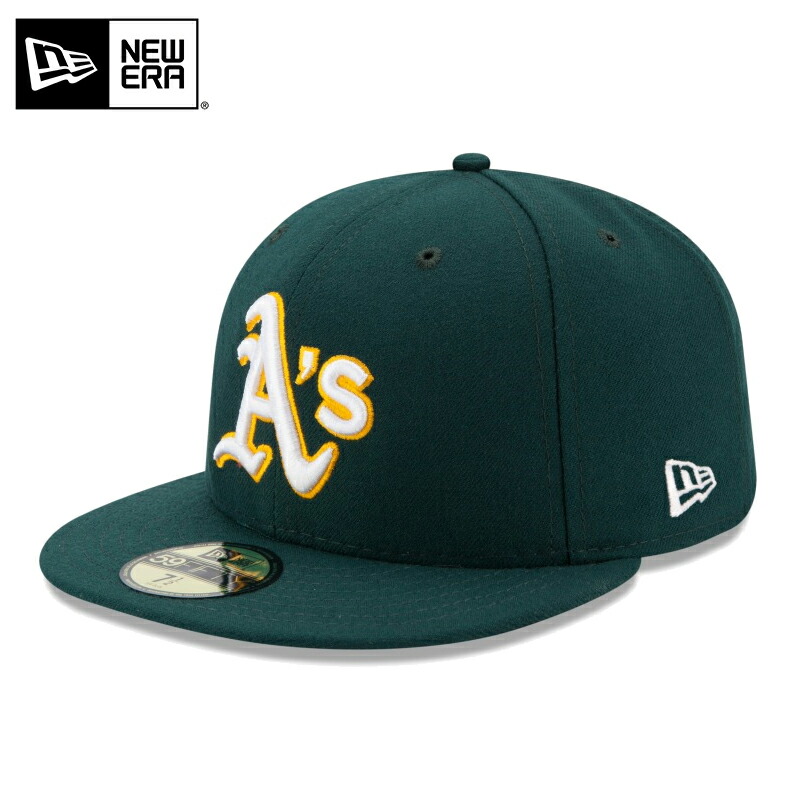 【楽天市場】今なら10%OFF☆【メーカー取次】NEW ERA ニューエラ 59FIFTY MLB On-Field オークランド