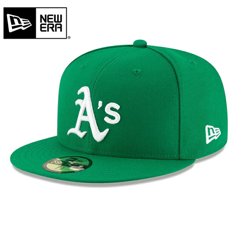 楽天市場】今なら10%OFF☆【メーカー取次】NEW ERA ニューエラ 59FIFTY MLB On-Field オークランド・アスレチックス  グリーンXイエロー 13554985 キャップ【クーポン対象外】【T】冬 福袋 WAIPER プレゼント ギフト : ミリタリーショップWAIPER