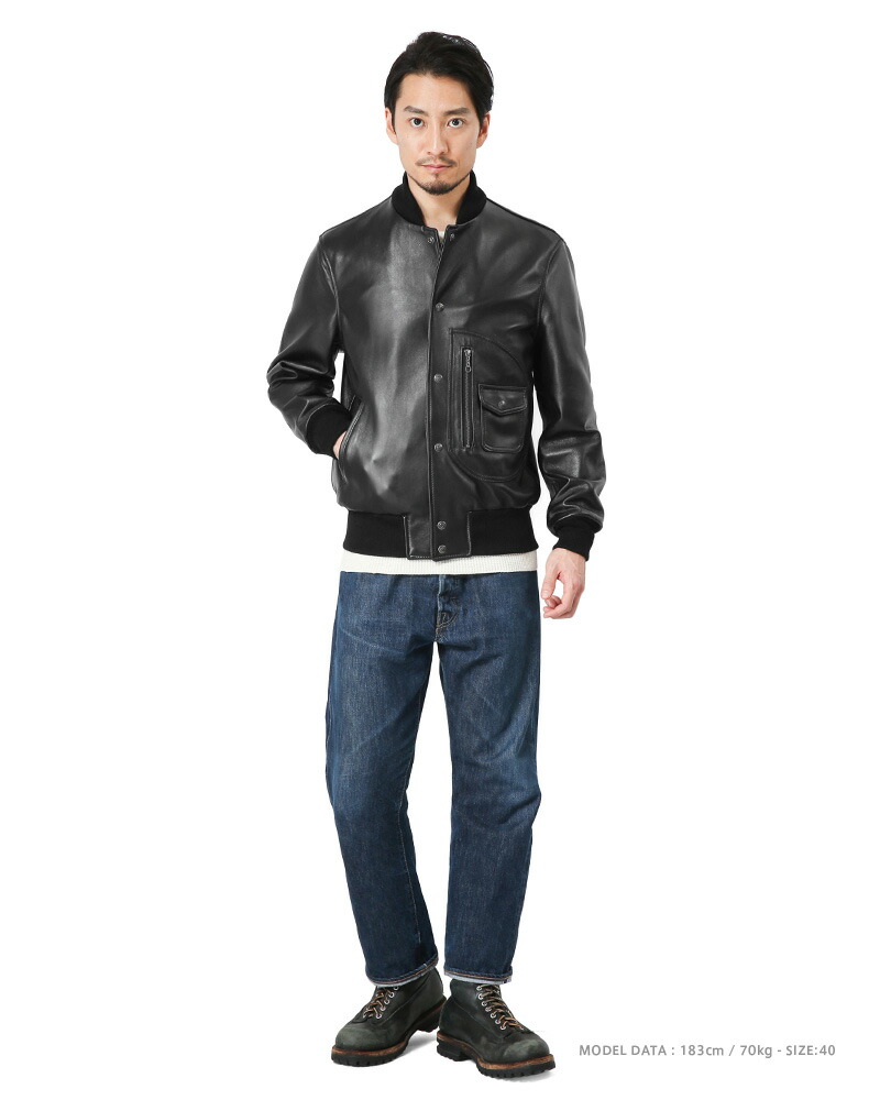 21高い素材 クーポンで最大15 Off あす楽 Schott セール T 送料無料 革ジャン レザージャケット メンズ Usa In Made レザーヴァーシティージャケット Dポケット 267us 7571 ショット Schott 7571