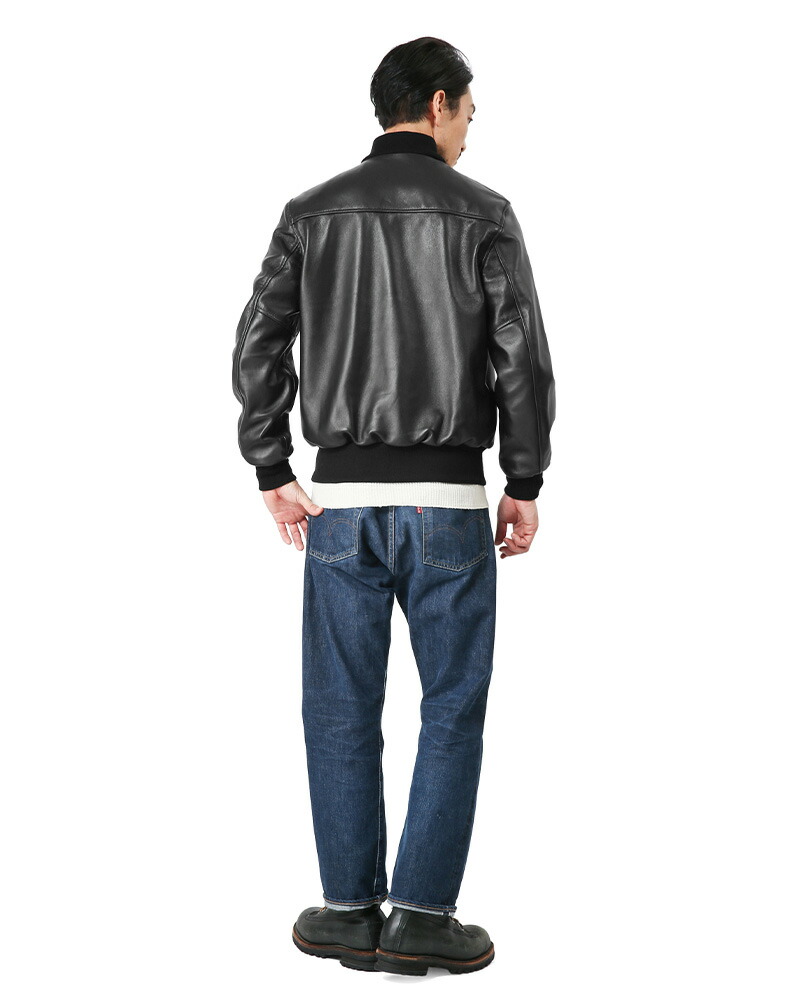 21高い素材 クーポンで最大15 Off あす楽 Schott セール T 送料無料 革ジャン レザージャケット メンズ Usa In Made レザーヴァーシティージャケット Dポケット 267us 7571 ショット Schott 7571