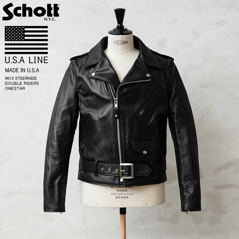 楽天市場】【あす楽】ポイント10倍！Schott ショット USA LINE 618