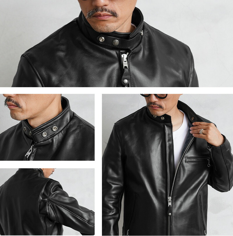 Schott ショット USA LINE 641 ステアハイド シングルライダース