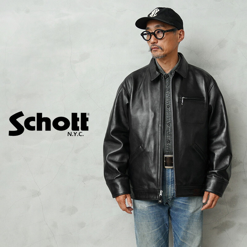 楽天市場】Schott ショット 7825950014 シープスキン レザー