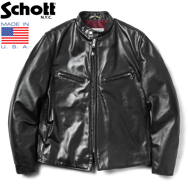 楽天市場】ポイント10倍！Schott ショット 613UHT HORSEHIDE ONE STAR