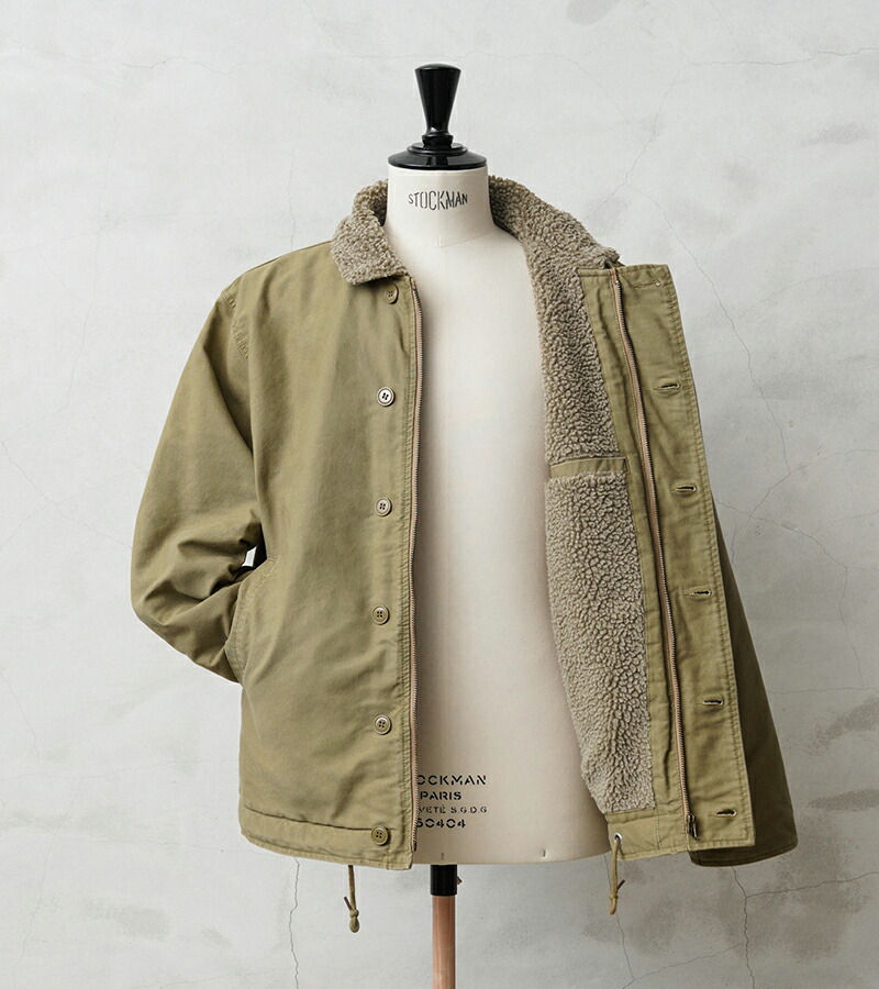 WAIPER.inc ワイパーインク 米海軍 U.S.NAVY N-1 デッキジャケット