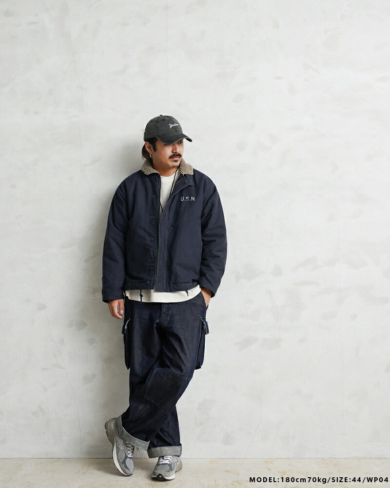 WAIPER.inc ワイパーインク 米海軍 U.S.NAVY N-1 デッキジャケット