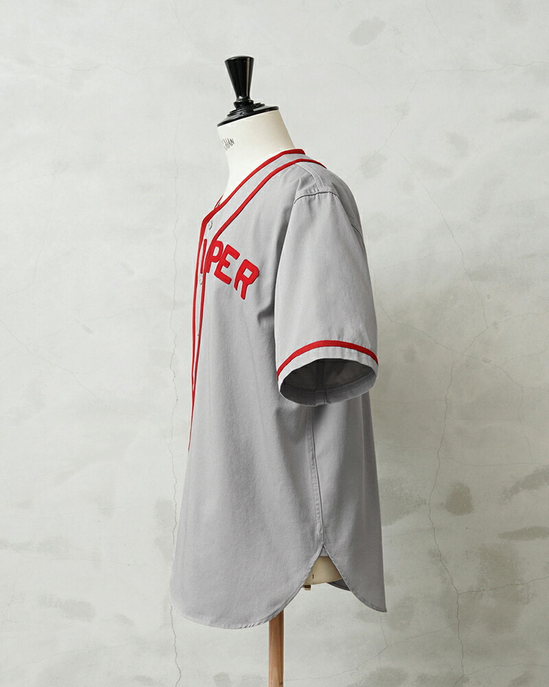 WAIPER.inc ワイパーインク BASEBALL SHIRT ベースボールシャツ