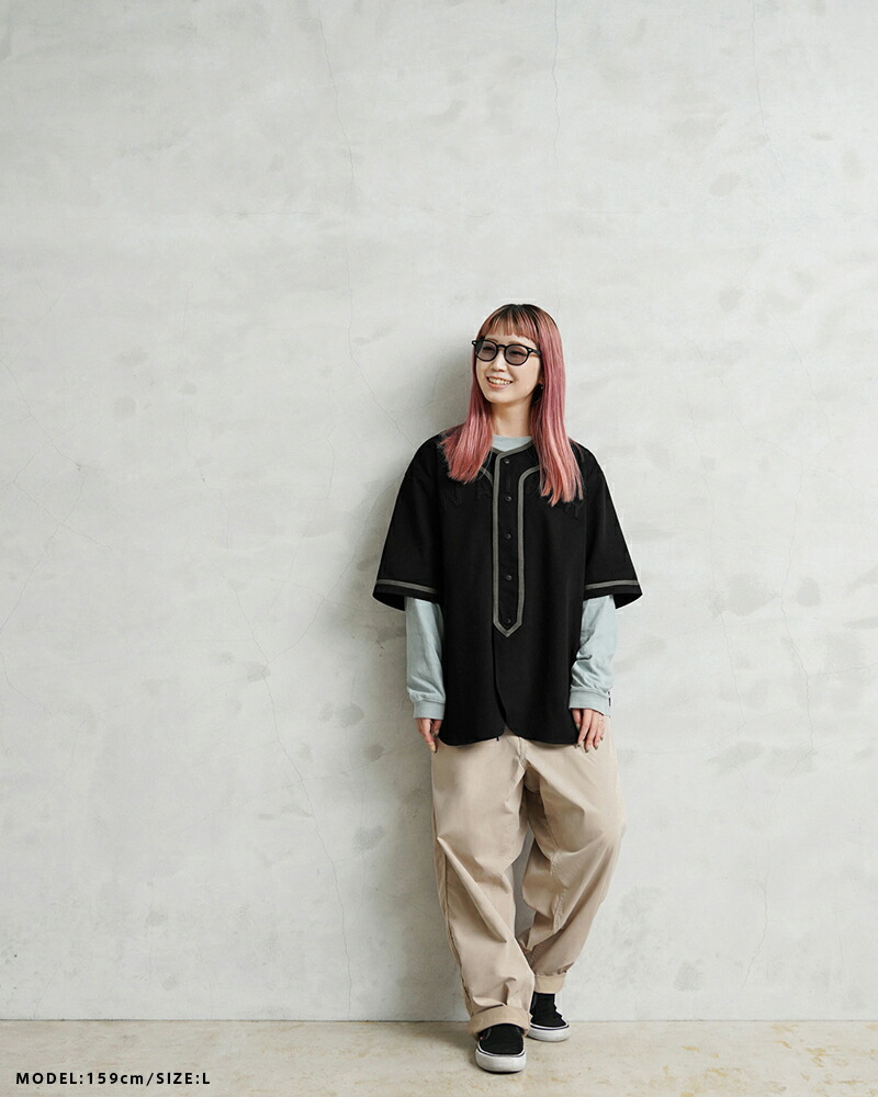 BASEBALL SHIRT ベースボールシャツ WAIPER.inc　ワイパー WAIPER.inc ワイパーインク BASEBALL SHIRT ベースボールシャツ