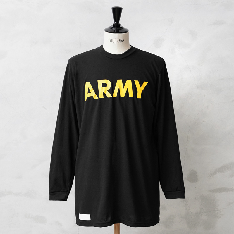 楽天市場】実物 USED 米軍 U.S.ARMY ブラック トレーニングTシャツ 