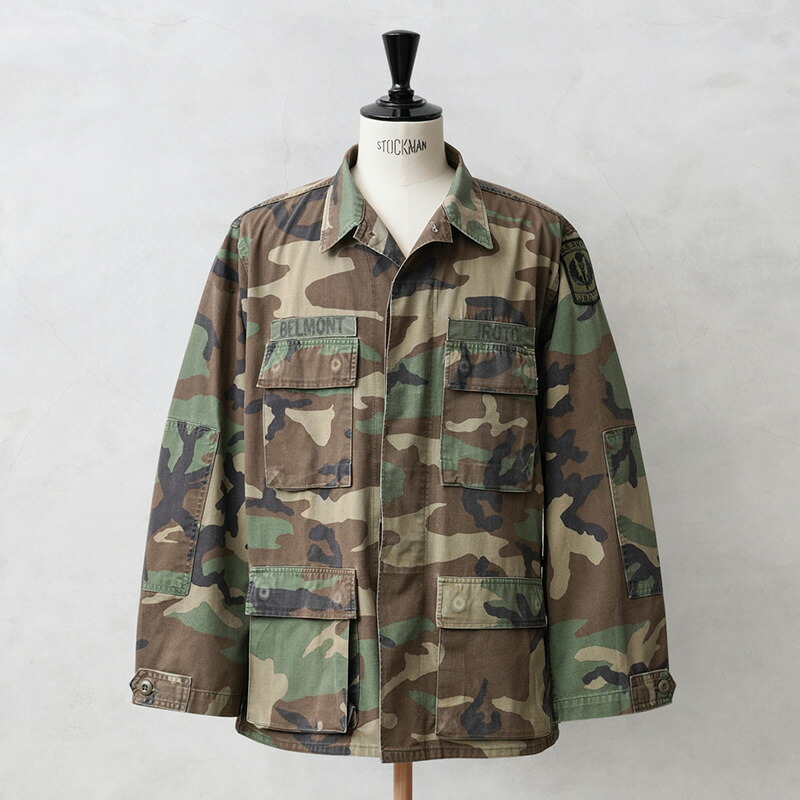 楽天市場】実物 USED 米軍 BDU WOODLAND CAMO ジャケット 前期型 ノンリップ【クーポン対象外】【I】｜ミリタリージャケット  フィールドジャケット メンズ アウター 軍放出品 軍モノ 大きいサイズ 古着 おしゃれ ヴィンテージ カモフラージュ 父の日 : ミリタリーショップ  ...