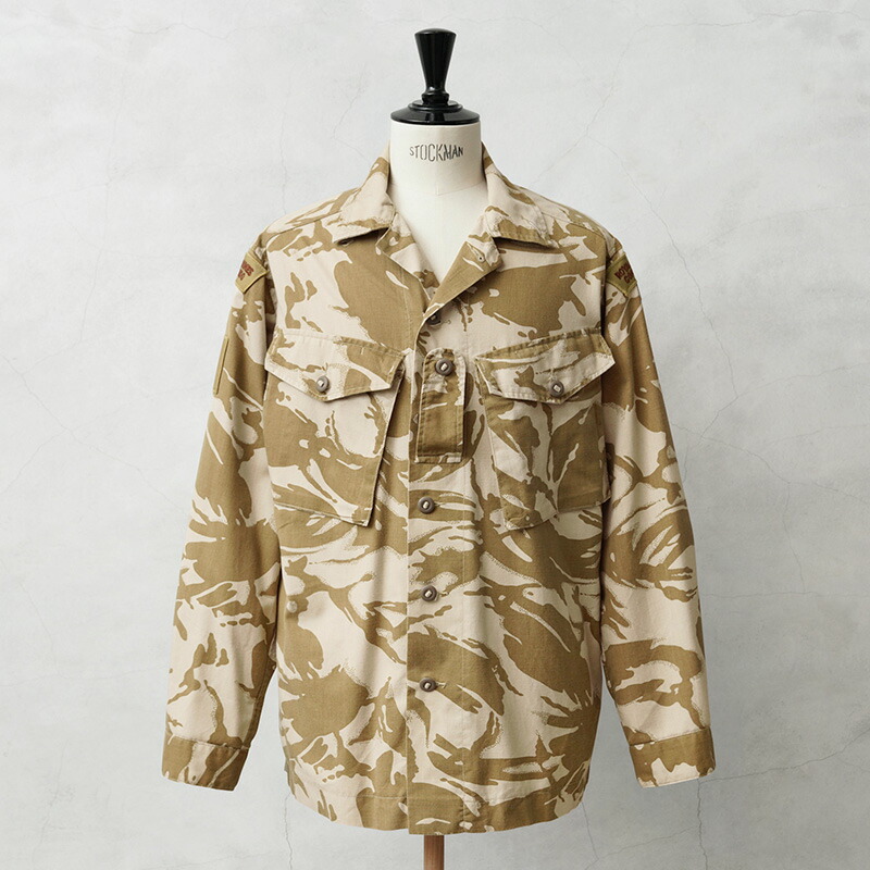 イギリス軍 DPM カモフラージュ コンバットジャケット 新品 B23N
