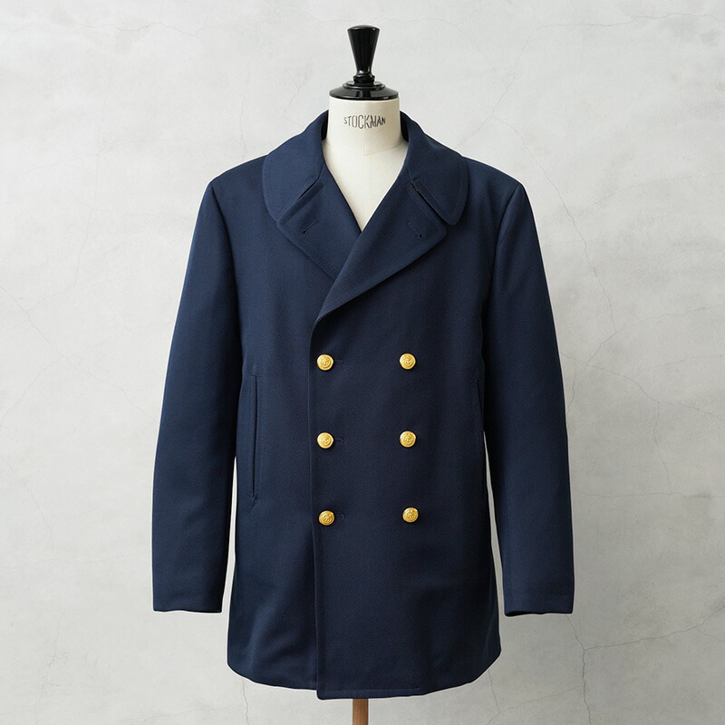 【楽天市場】実物 USED 米軍 U.S.NAVY KERSEY（カージー）ウール ピーコート アンカーボタン / Pコート PEA  COAT【クーポン対象外】【I】秋 冬 : ミリタリーショップWAIPER