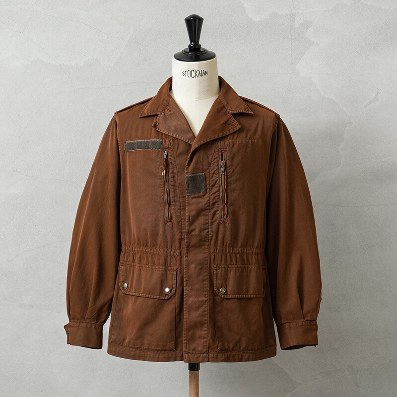 楽天市場】実物 USED フランス軍 F-2 ジャケット BROWN染め【クーポン