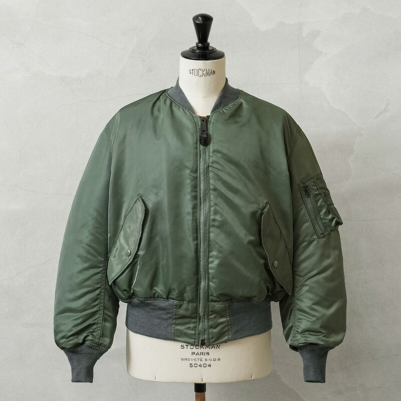 K*i様 ギルドプライム インディゴ ジャージー ニット MA-1 ジャケット K*i様 ギルドプライム インディゴ ジャージー ニット MA-1