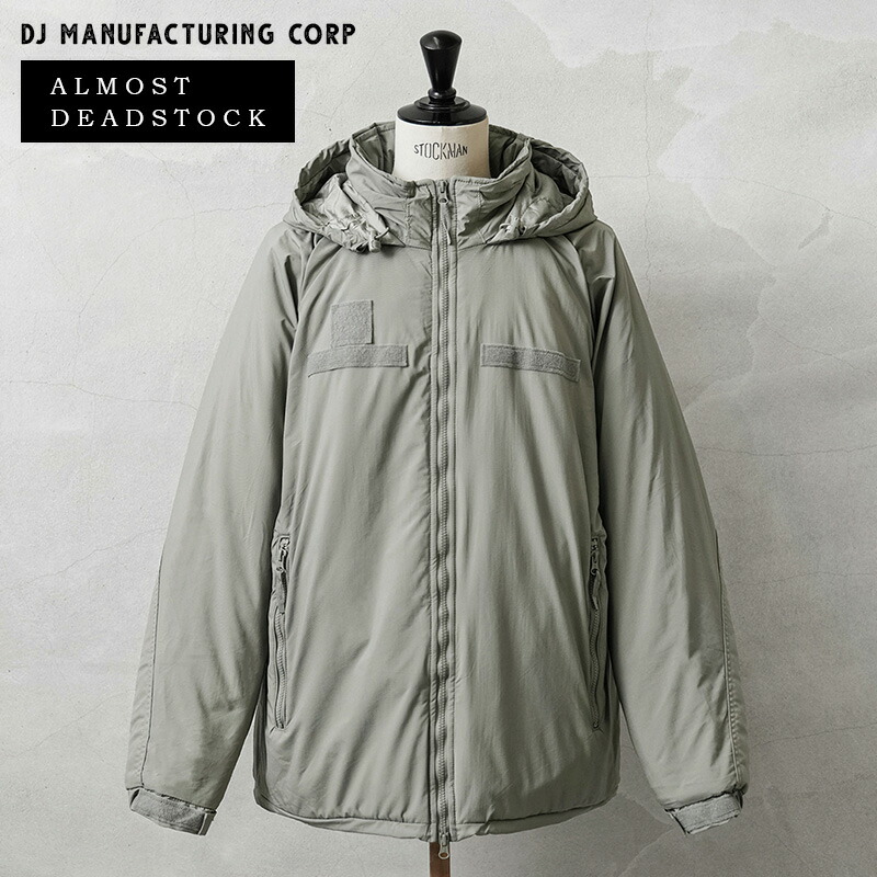 実物 新品 デッド買い溜める 米軍 ECWCS Gen III Level7 上衣 URBAN GREY ALMOST DEADSTOCK【DJ MANUFACTURING CORP】【引き換え証客体外】 【I】｜アウター ミリタリー上衣 防寒 肌さむ地用 亜米利加軍 軍罷めさせる品 メンズ アウトドア 中綿 防風 薄墨色 軍物 サバゲー