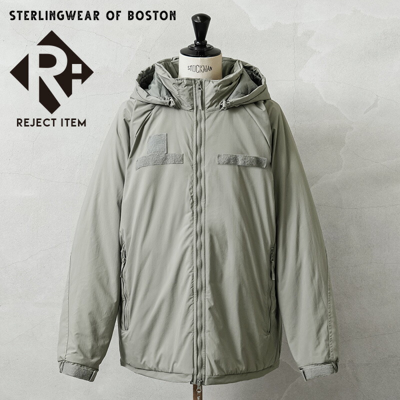 拒否 訳あり品 実物 USED 米軍 ECWCS Gen III Level 7 上衣 URBAN GREY【STERLINGWEAR OF BOSTON】【引き換え証客体外】 【I】