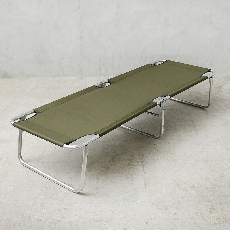 楽天市場】実物 新品 デッドストック 米軍 フォールディングコット