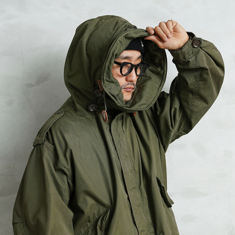 実物 新品 デッド棚卸し資産 米軍 M-51 フィッシュテールパーカー用ボンネット【クーポン券客体外】【I】｜小物 ミリタリー 米軍実物 軍噴きあげる品 ヴィンテージ モッズコート 防寒 防寒用 羊毛上張り 綿織物ナイロン カーキ