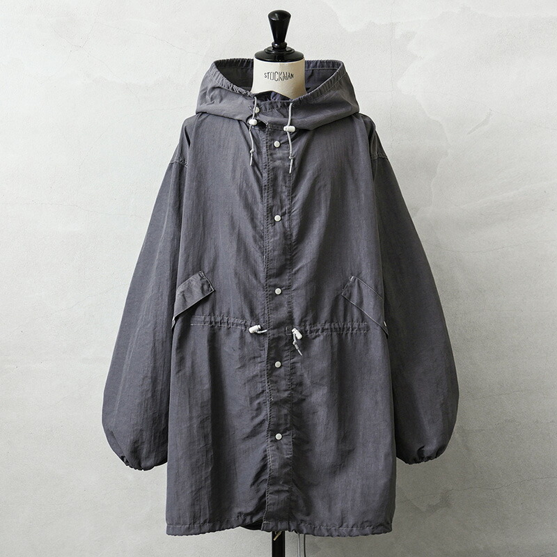 実物 USED 米軍 スノーカモ モッズコート GRAY染め【クーポン対象外】【I】