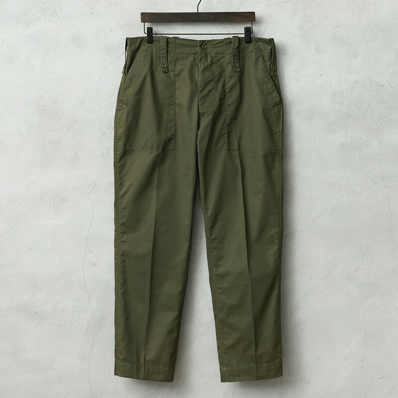 実物 新品 デッド店卸し資産 連合王国軍 ライトウェイト ファティーグ 細工物ズボン下【引き換え証客体外】【I】｜ボトムス ミリタリーズボン下 メンズ アメカジ 軍食パン 軽さ 春夏 カーキ オリーブ ヴィンテージ 軍罷めさせる品 サバゲー アウトドア