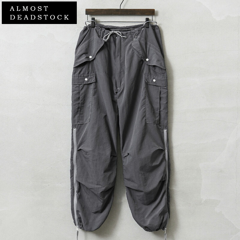 実物 新品 デッド店卸し資産 米軍 スノーカモ 大層らしいズボン下 カーゴポケット付き添い人 GRAY染め ALMOST DEADSTOCK【引き換え証客体外】【I】