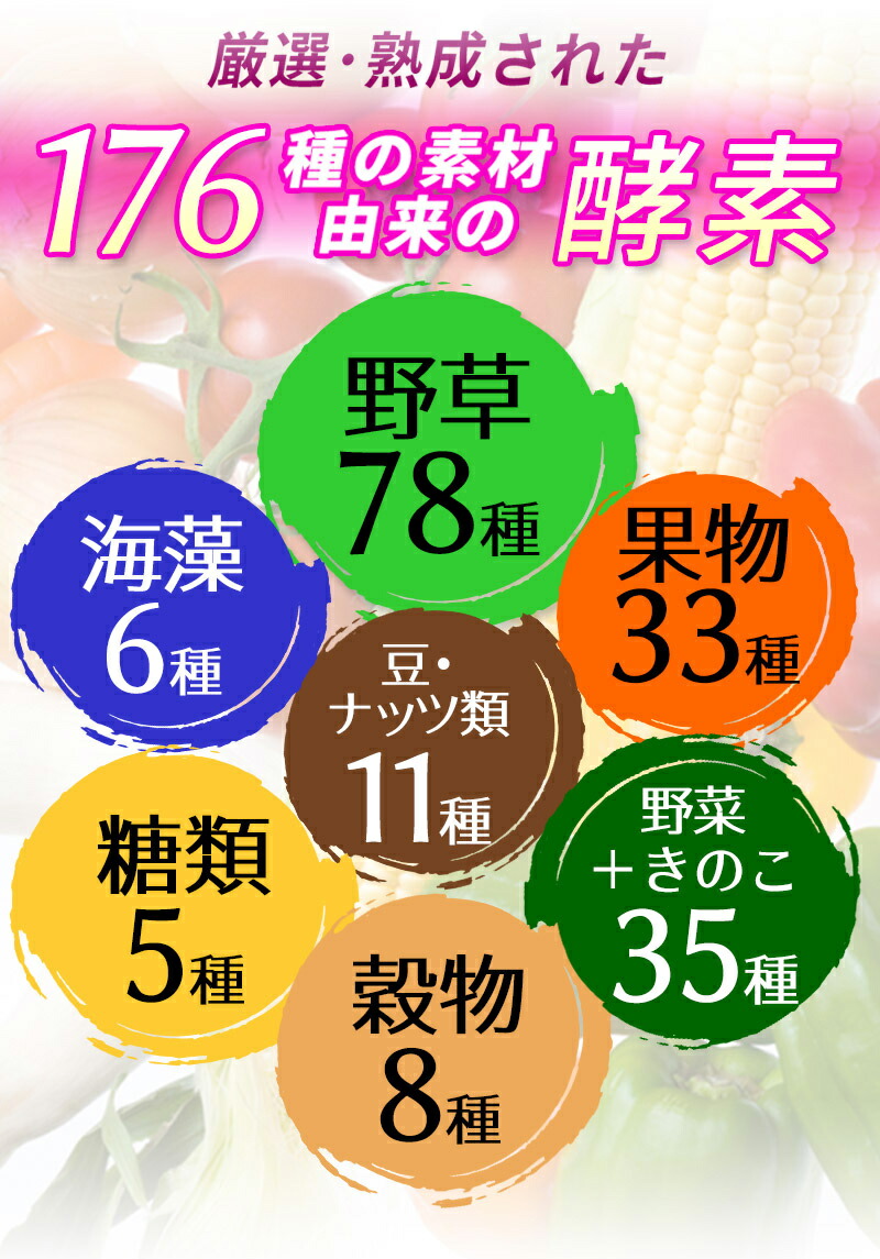 酵素サプリ生酵素熟成生野草酵素サプリメントBigsize120粒最大4カ月分野草64種類・海藻2種類・果物10種類・野菜9種類・糖類5種類】【90種類の熟成酵素配合】【メール便発送商品】若杉サプリ