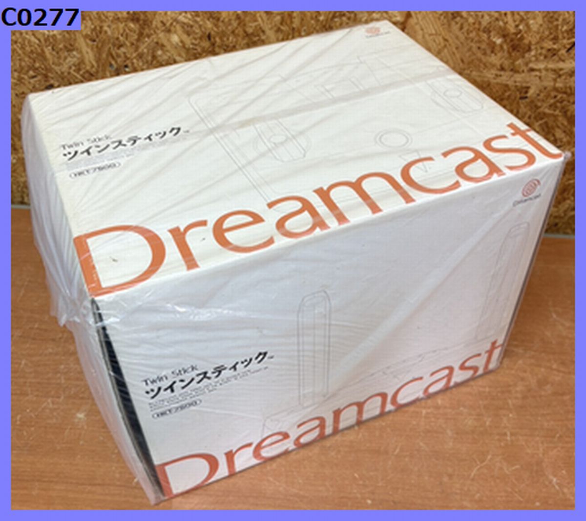 C0277 希少 新品 完全未開封 梱包紐付きドリームキャスト ツインスティック 周辺機器 コントローラー HKT-7500 デッドストック SEGA セガ プレミア 未使用 当時物 Twin Stick 【大阪 京都 奈良 阪神】 当店配達設置は1ヶ月保証付!
